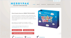 Desktop Screenshot of custom-packaging.co.za